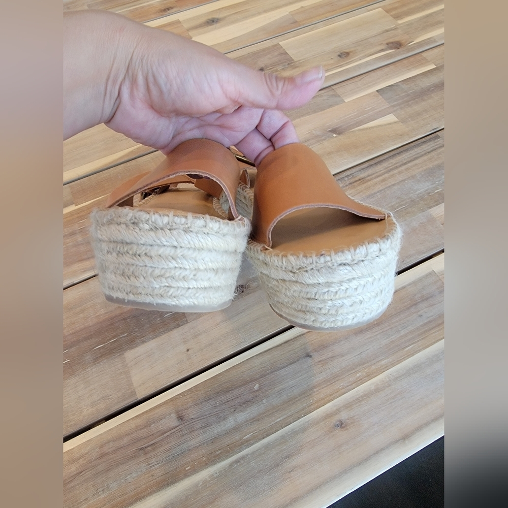 Camel Tan Leather Soludos Sandals - Picture 11 of 15